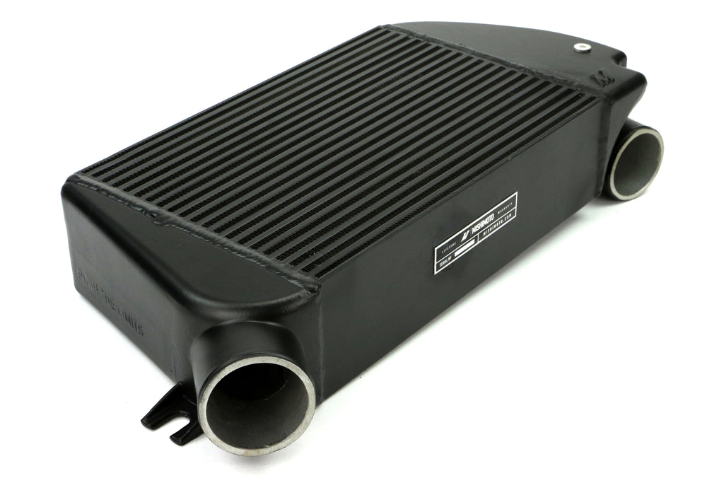 Mishimoto Race Top Mount Intercooler Kit Black w/ Red Charge Pipe - 2015-2021 Subaru WRX