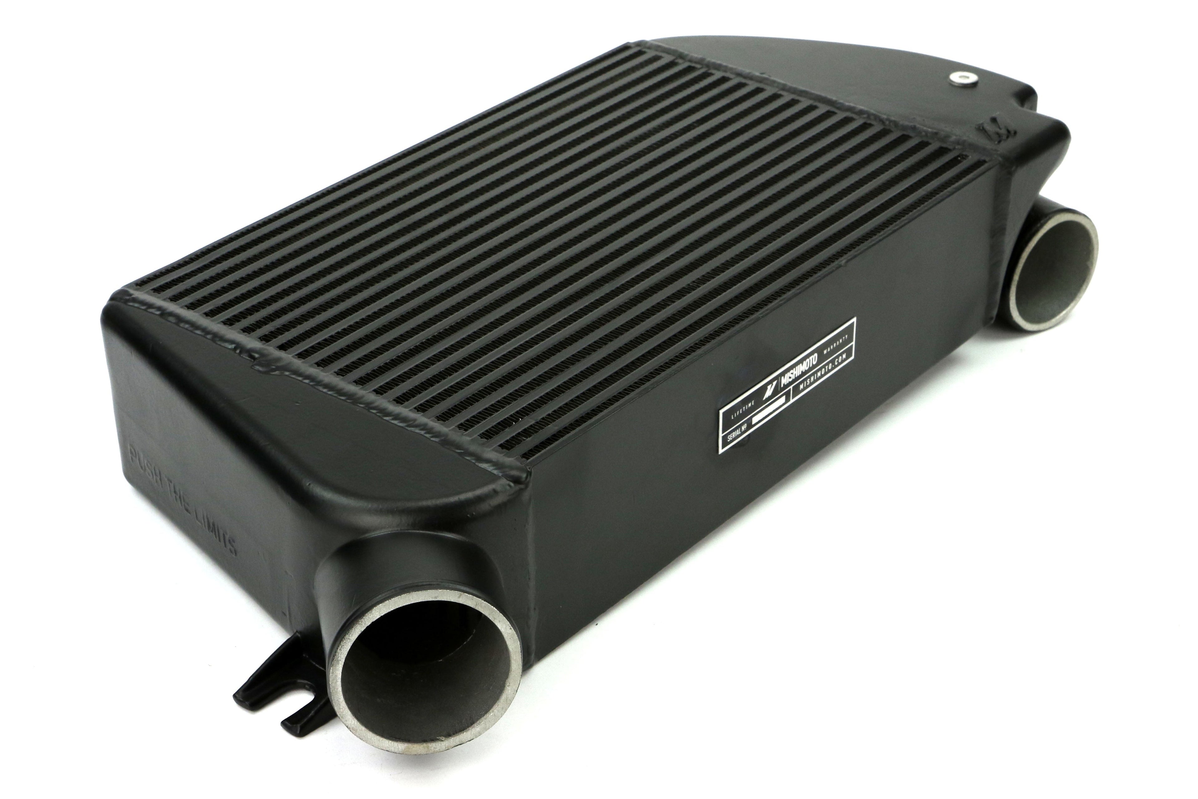 Mishimoto Race Top Mount Intercooler Kit Black w/ Red Charge Pipe - 2015-2021 Subaru WRX