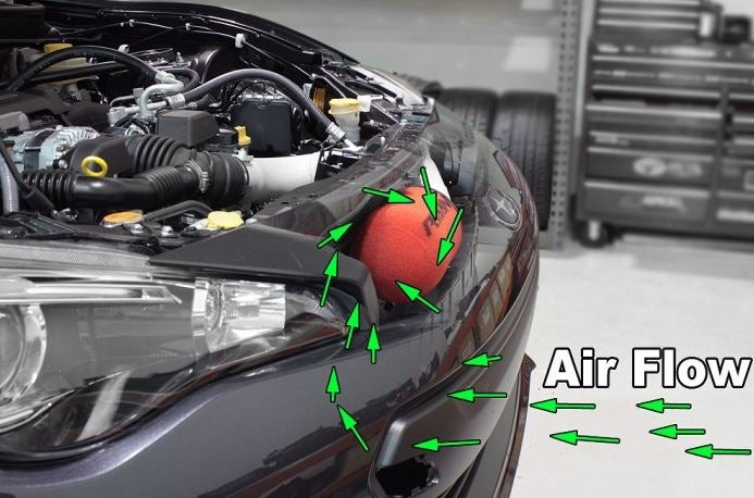 PERRIN Cold Air Intake Black - 2013-2016 Scion FR-S / Subaru BRZ
