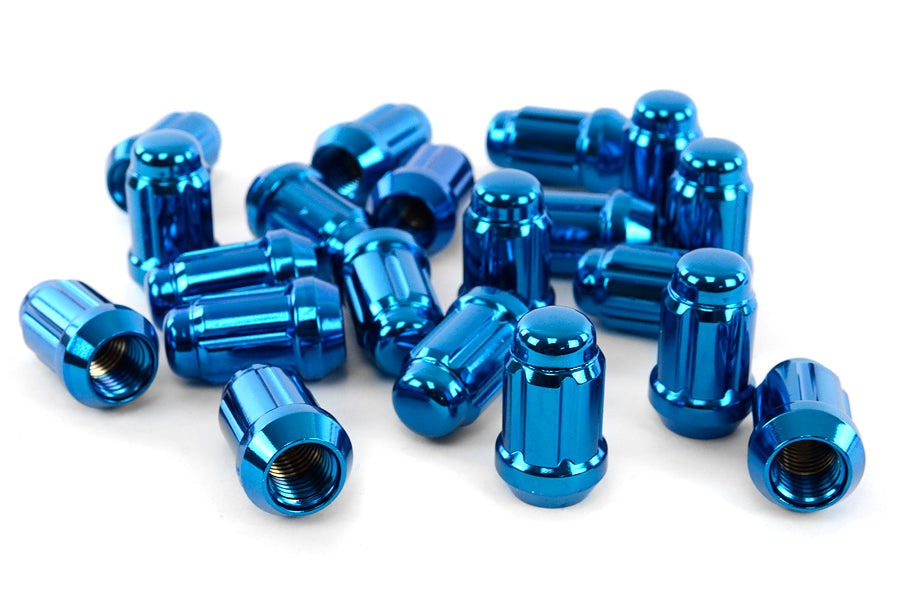 Wheel Mate Muteki Closed End Lug Nuts - Blue 12x1.50