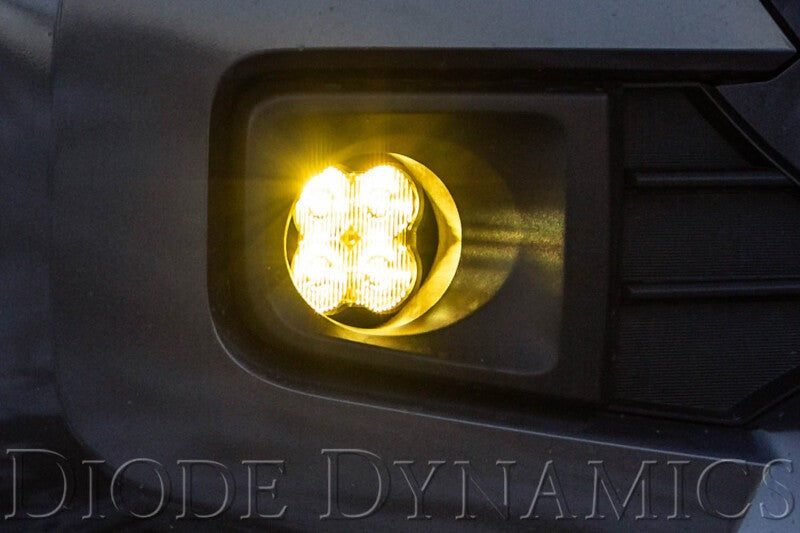 Diode Dynamics SS3 Pro Type B Fog Light Kit ABL - Yellow SAE - Universal