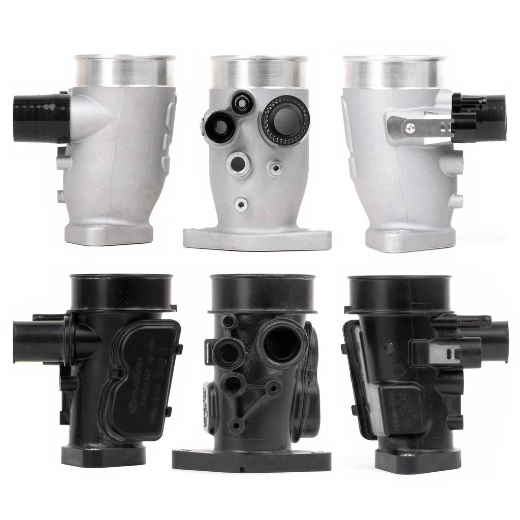 OVERTAKE Aluminum Turbo Inlet - Subaru 2015-2021 WRX, 2014-2018 Forester XT