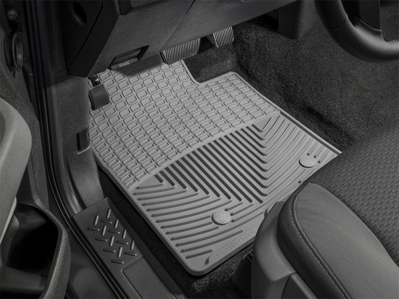 WeatherTech Rear Rubber Floor Mats - Grey - 2010-2014 Subaru Legacy / Outback