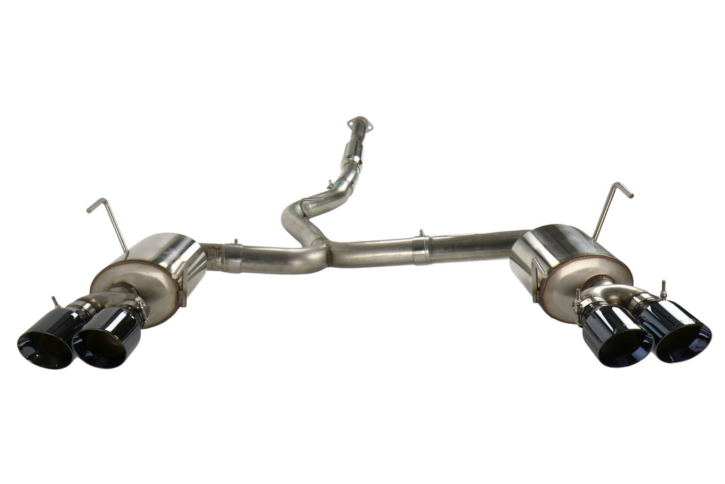 AWE Touring Edition Cat-Back Exhaust (Diamond Black Tips) - 2011-2021 Subaru WRX / STI