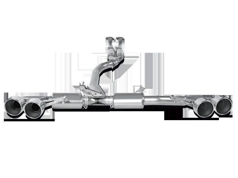 Akrapovic Evolution Line Cat Back Titanium (Requires Tips) for 2008-2017 Nissan GT-R - ME-NI/T/1