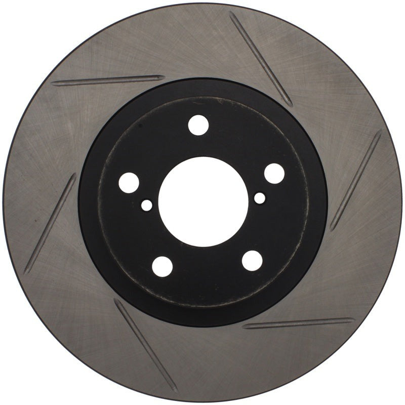 StopTech Slotted Sport Brake Rotor - Front Left - 2000-2005 Subaru Legacy