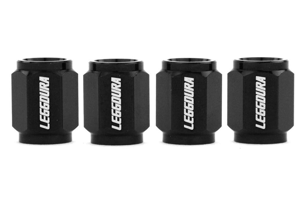 Project Kics Leggdura Racing Black Valve Cap