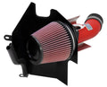 K&N Wrinkle Red Typhoon Short Ram Intake - 2002-2007 Subaru WRX / 2004-2007 STI