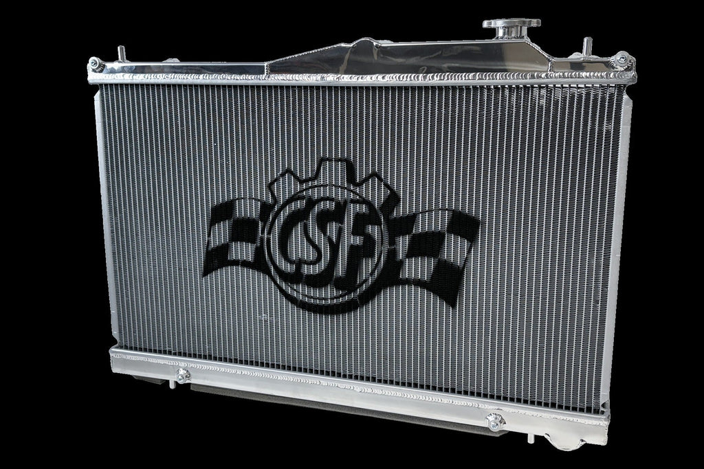 CSF High-Performance All-Aluminum Radiator - Mirror Silver - 2022-2024 Subaru WRX