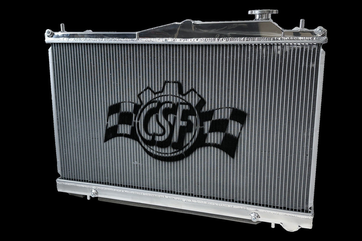 CSF High-Performance All-Aluminum Radiator - Mirror Silver - 2022-2024 Subaru WRX