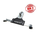Gen-Y 18-19 GM Short/Long Bed GoosePuck II 5in Offset Ball Puck Mount 25K TW w/Safety Chain Anchors