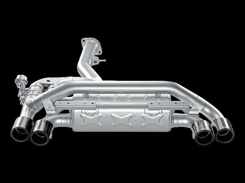 Akrapovic Slip-On Line Titanium (Requires Tips) for 2011-2012 BMW 1 Series M Coupe (E82) - M-BM/T/4H