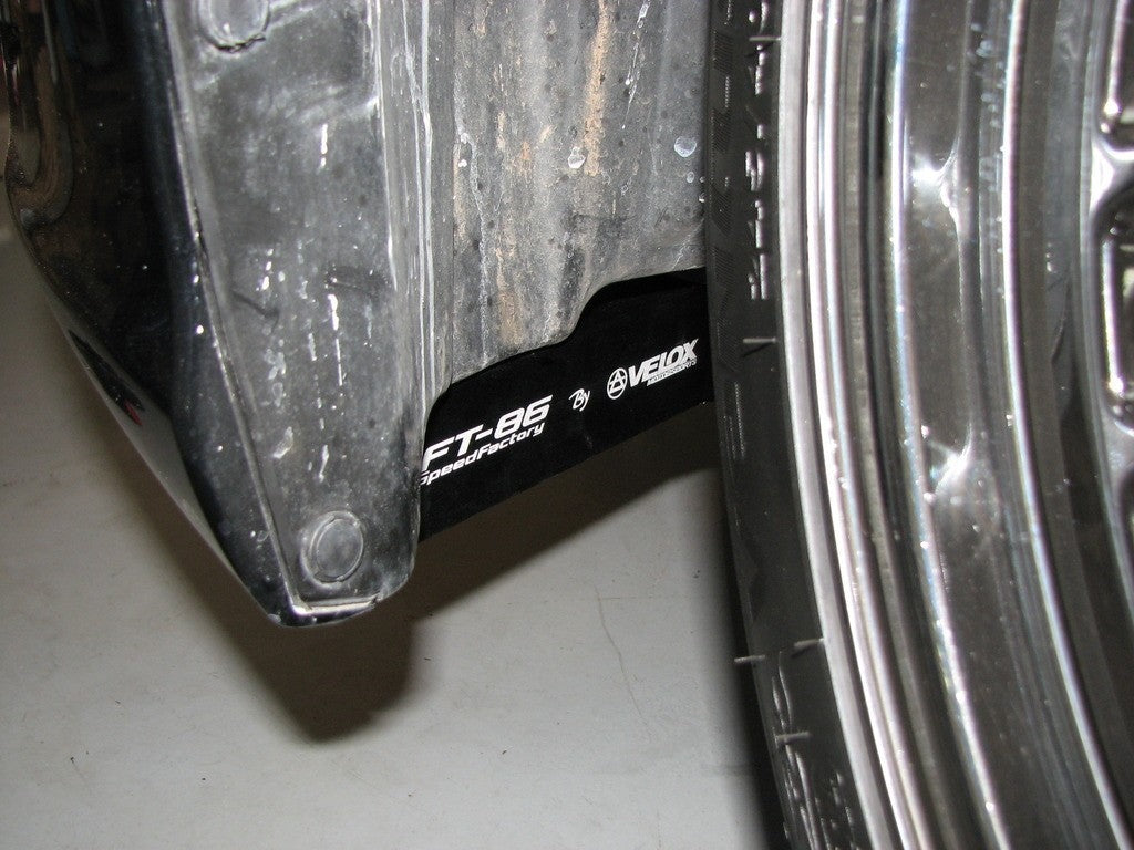 Verus Engineering Front Wheel Deflector Kit - 2013-2021 Scion FRS / Subaru BRZ / Toyota 86