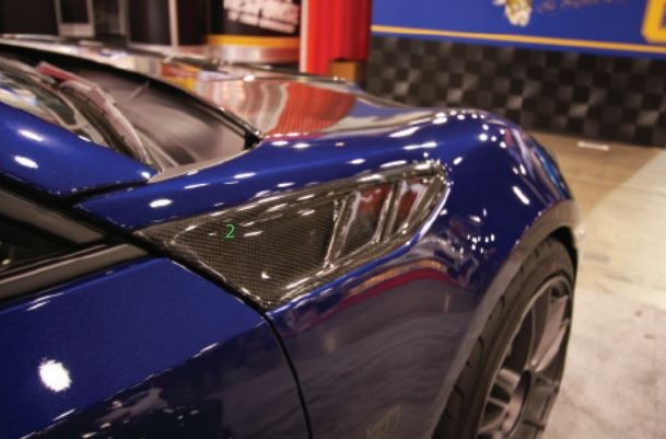 Seibon Carbon Fiber FR Style Fender Ducts - 2013-2016 Scion FR-S / 2013-2020 Subaru BRZ / 2017-2019 Toyota 86