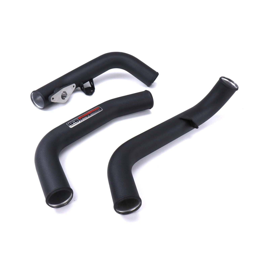 GrimmSpeed Front Mount Intercooler Pipe Kit Black - 2015-2021 Subaru STI