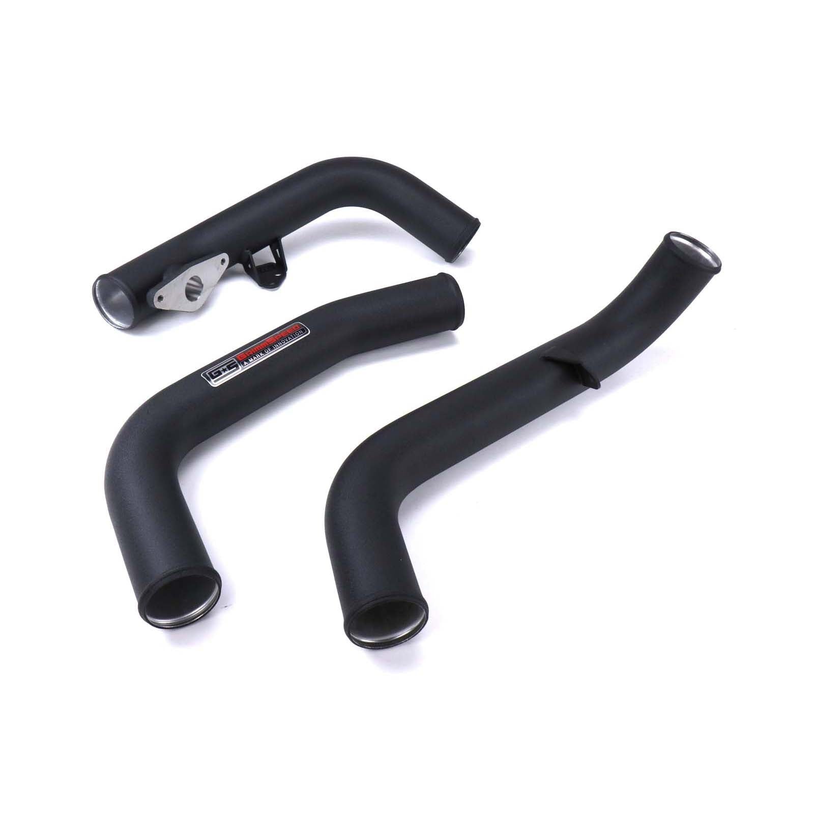 GrimmSpeed Front Mount Intercooler Pipe Kit Black - 2015-2021 Subaru STI