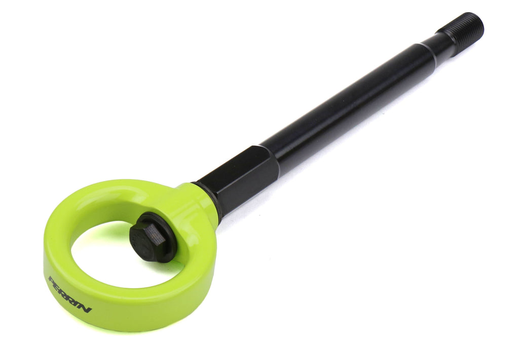 PERRIN Front Tow Hook Kit (Neon Yellow) - 2002-2007 Subaru WRX / STI