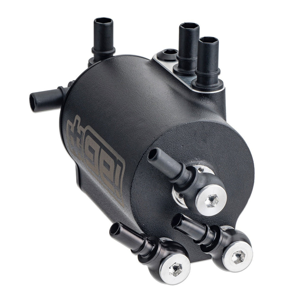 IAG Performance Air Oil Separator AOS - Black - 2015-2021 Subaru WRX / 2014-2018 Forester XT