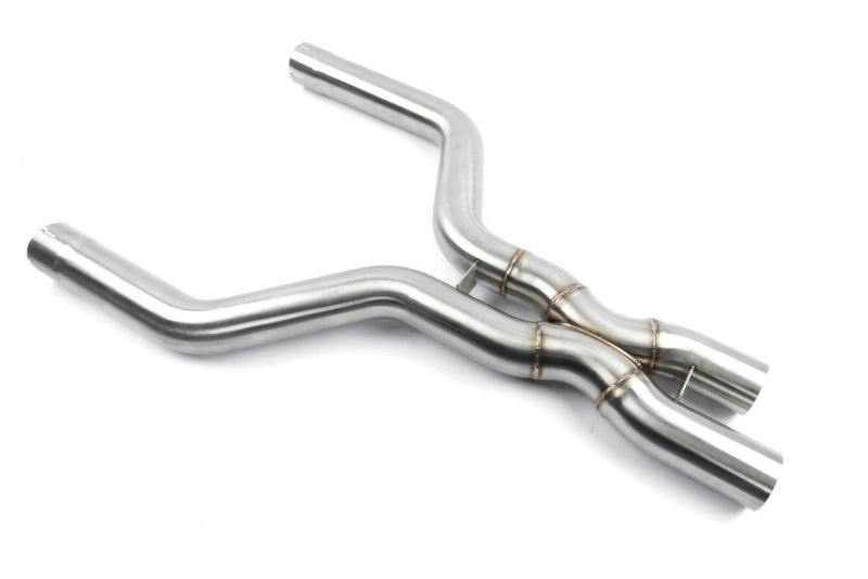 Dinan 24-26 BMW X5 M LCI/X6 M LCI (F95/F96) High Flow X-Pipe Exhaust - 3.25in - Stainless Steel