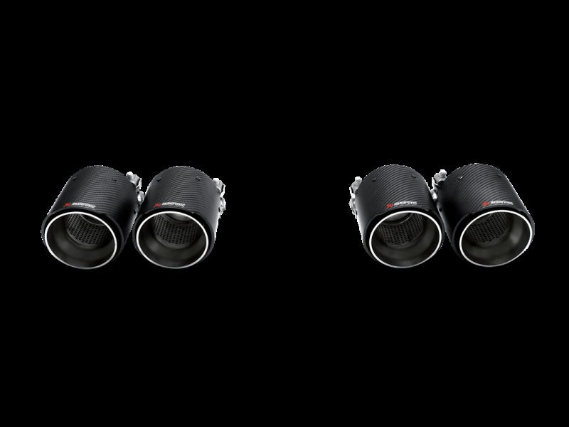 Akrapovic Tail Pipe Set Carbon for 2014-2017 BMW M3/M4 (F80/F82) - TP-CT/26