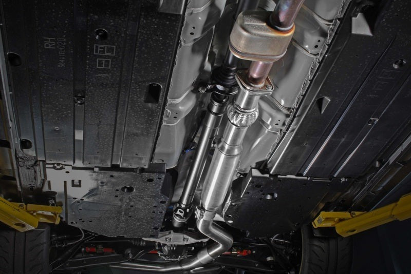 PERRIN Stainless Steel Midpipe w/Resonator 3in. (Fits OEM/Aftermarket Mufflers) - 2022-2026 Subaru WRX