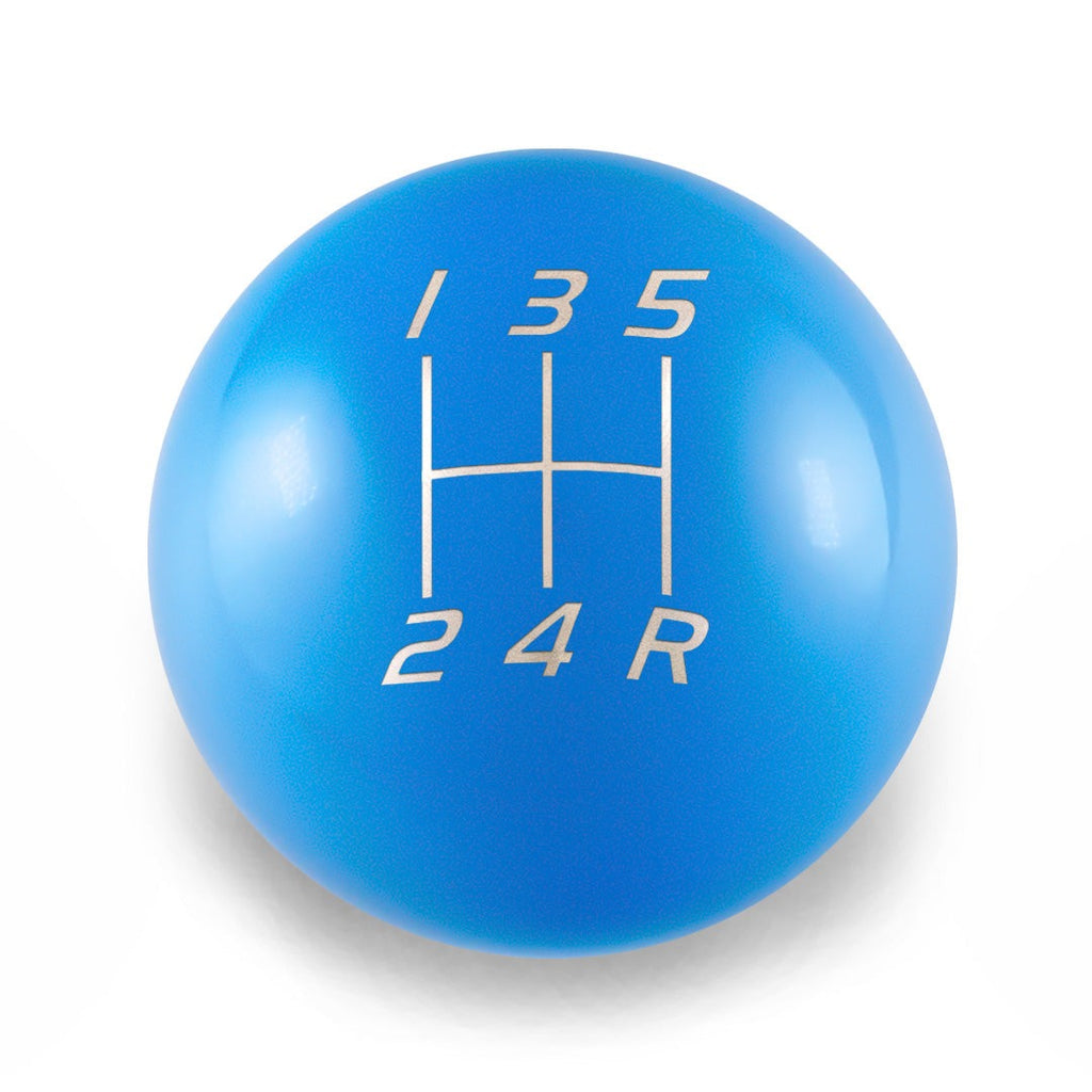 Billetworkz Weighted Shift Knob - 5 Speed Velocity Engraving - Subaru WRX