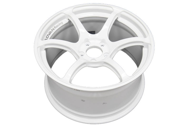 Advan RGIII Racing Special Edition White 18x9.5 +45mm 5x114.3 (Single Wheel) - 2015-2024 Subaru WRX / 2015-2021 STI / 2019-2024 Forester
