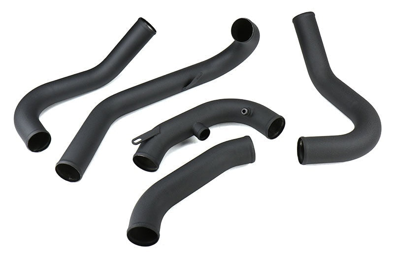 ETS Front Mount Intercooler Piping Kit Wrinkle Black - 2008-2014 Subaru STI