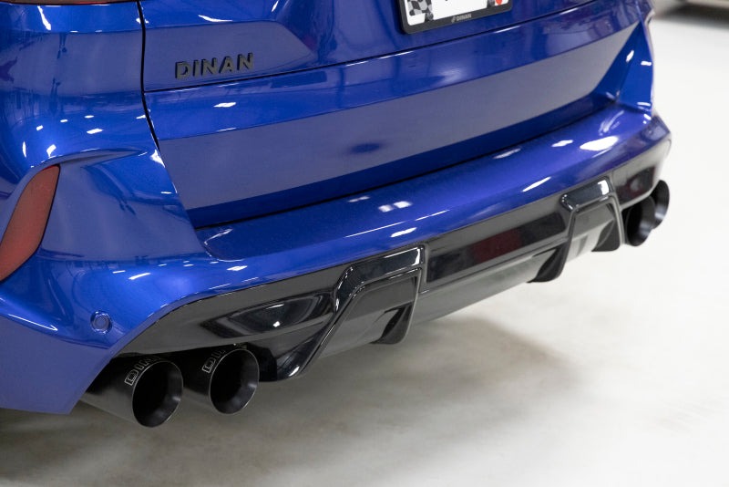 Dinan 20-26 BMW X5 M/X6 M (F95/F96) Valved Axleback Exhaust System - Polished Tips