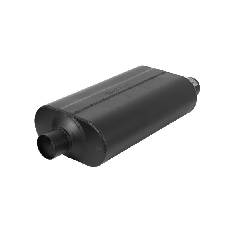 Flowmaster Super 50 Series 2.5-Inch Offset Inlet/Center Outlet Muffler - 52556