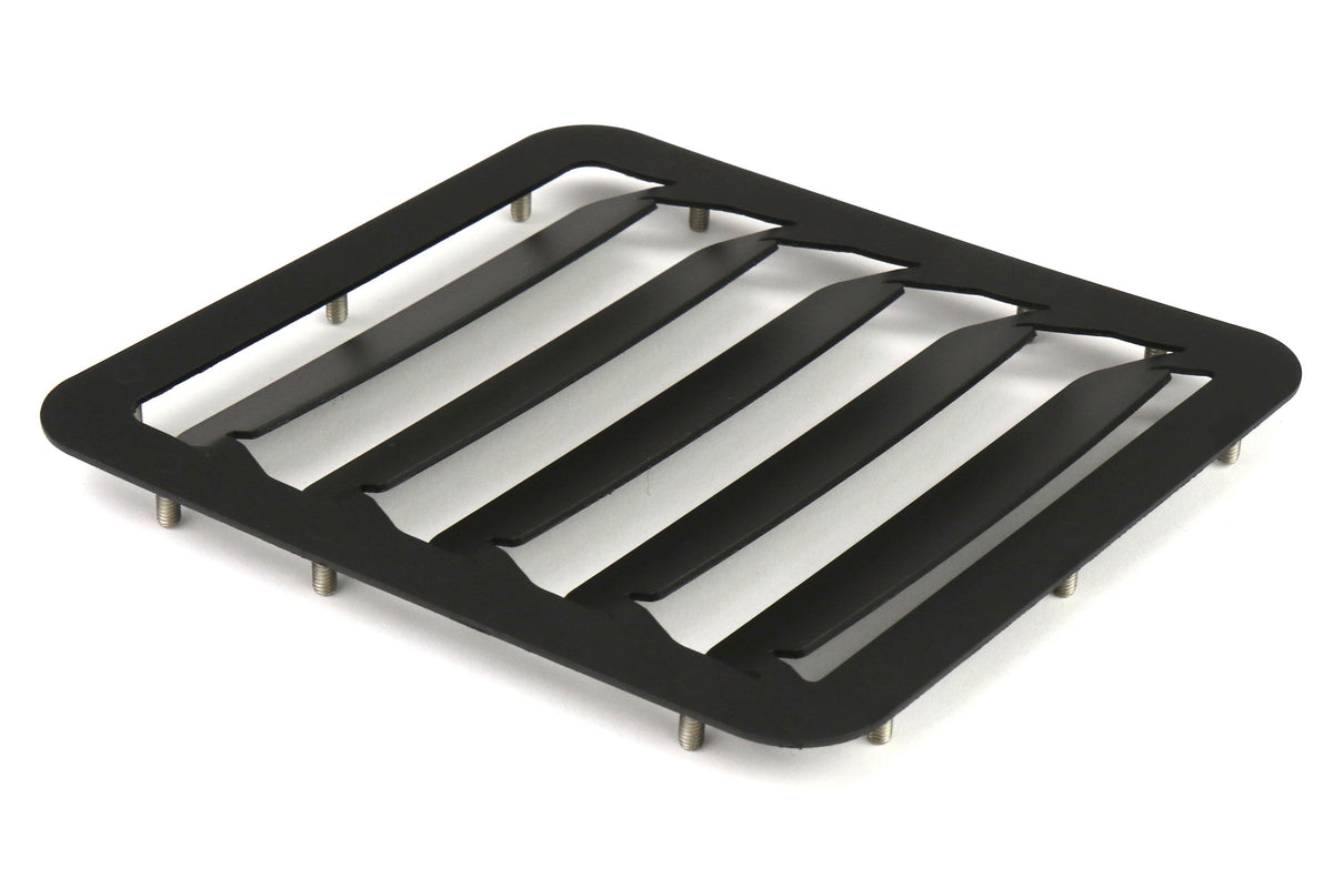 Verus Engineering Hood Louver Kit Black - 2015-2021 Subaru WRX/STI