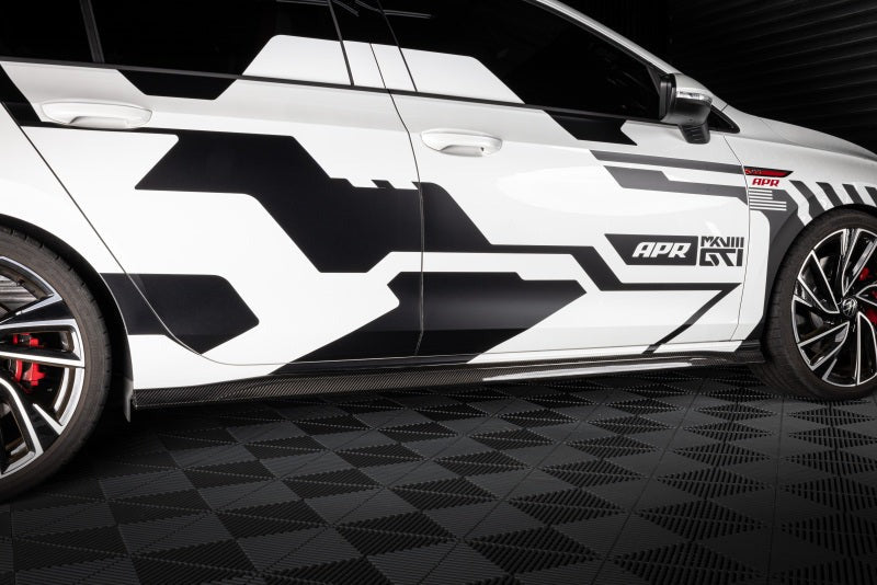 APR 22-24 Volkswagen GTI (MK8) Carbon Fiber Side Skirts - Set
