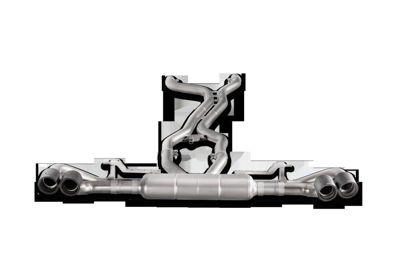 Akrapovic Evolution Link Pipe Set Titanium for 2015-2017 Porsche Cayenne GTS (958 FL) - E-PO/T/3