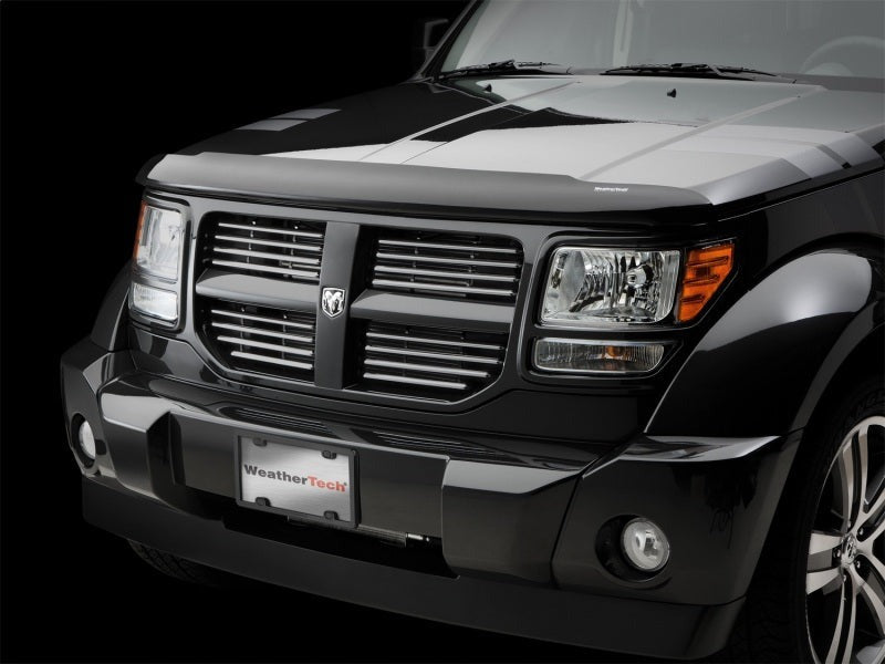 WeatherTech Stone and Bug Deflector - Dark Smoke - 2014-2018 Subaru Forester