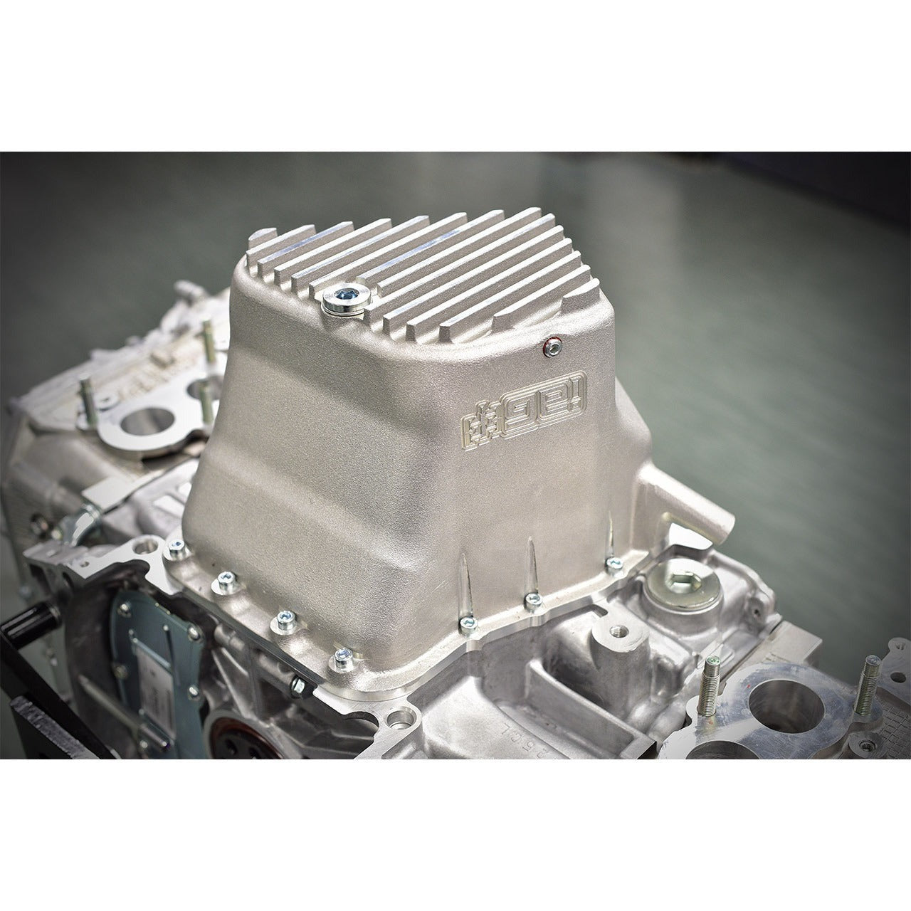 IAG Street Series Oil Pan w/ Removable SS Lower Baffle - Silver (Pan + SS Baffle Only) - 2002-2014 Subaru WRX / 2004-2021 STI / 2005-2009 Legacy GT / 2004-2013 Forester XT