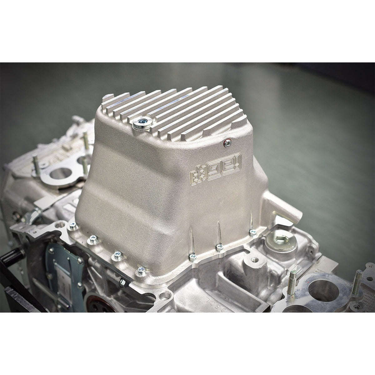 IAG Street Series Oil Pan w/ Removable SS Lower Baffle - Silver (Pan + SS Baffle Only) - 2002-2014 Subaru WRX / 2004-2021 STI / 2005-2009 Legacy GT / 2004-2013 Forester XT