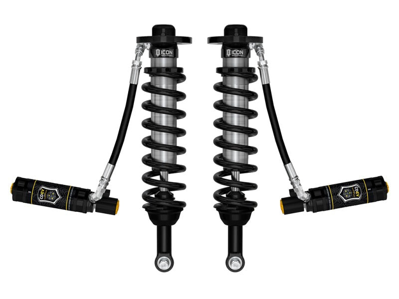 ICON 2021+ Ford F150 2WD 0-3in Lift Front V.S. 2.5 Series Coilovers Extended Travel RR w/ CDEV -Pair
