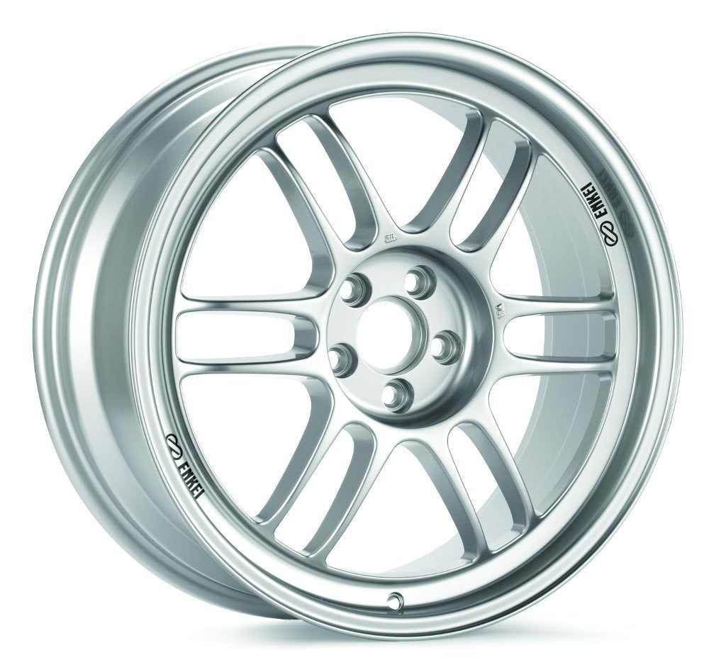 Enkei RPF1 F1 Silver 18x9.5 +38mm 5x114.3 (Single Wheel) - 2015-2024 Subaru WRX / 2015-2021 STI / 2019-2024 Forester