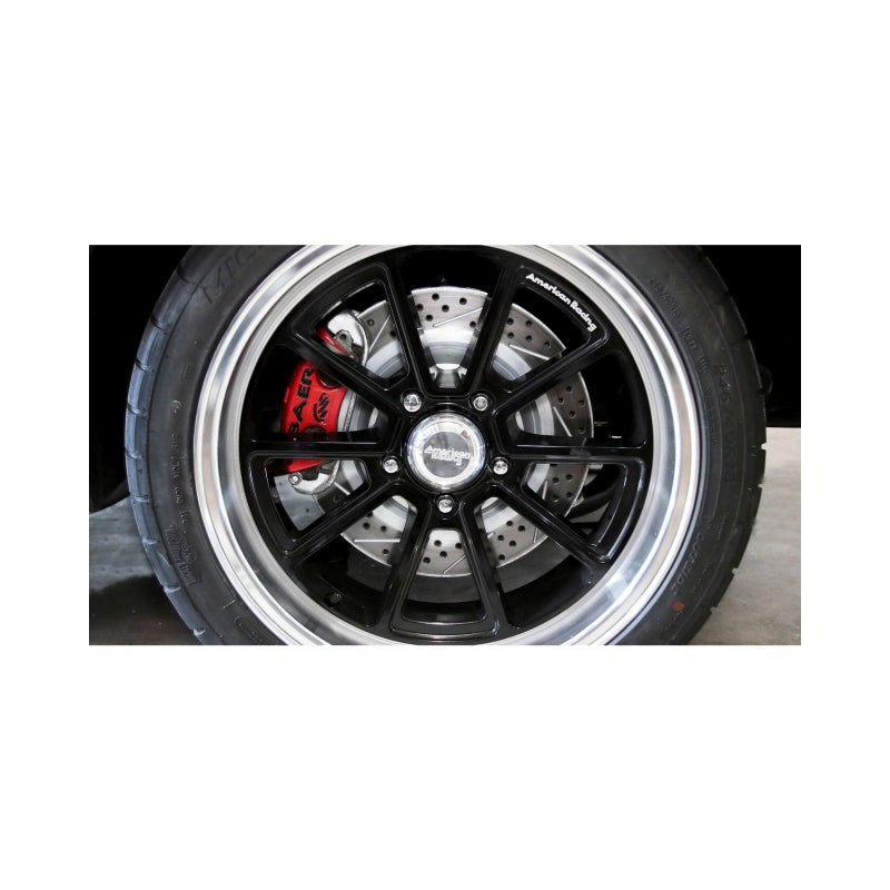 Baer Brakes 79-93 Ford Mustang w/ OE V8 Spindles Only 13in Classic Series Front Brake Kit - Red