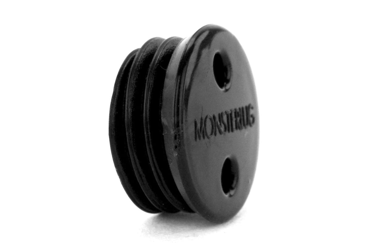 Wheel Mate Monster Lug Nut Caps - Black 14x1.50
