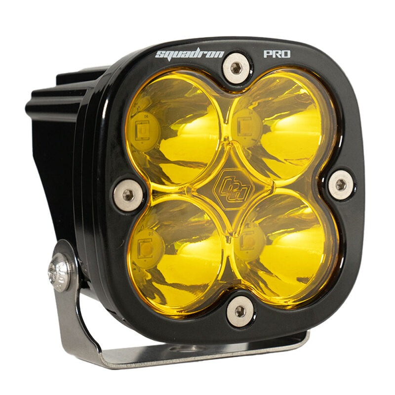 Baja Designs Squadron 2.0 Pro LED Work/Scene (Single Light) - Baja Amber