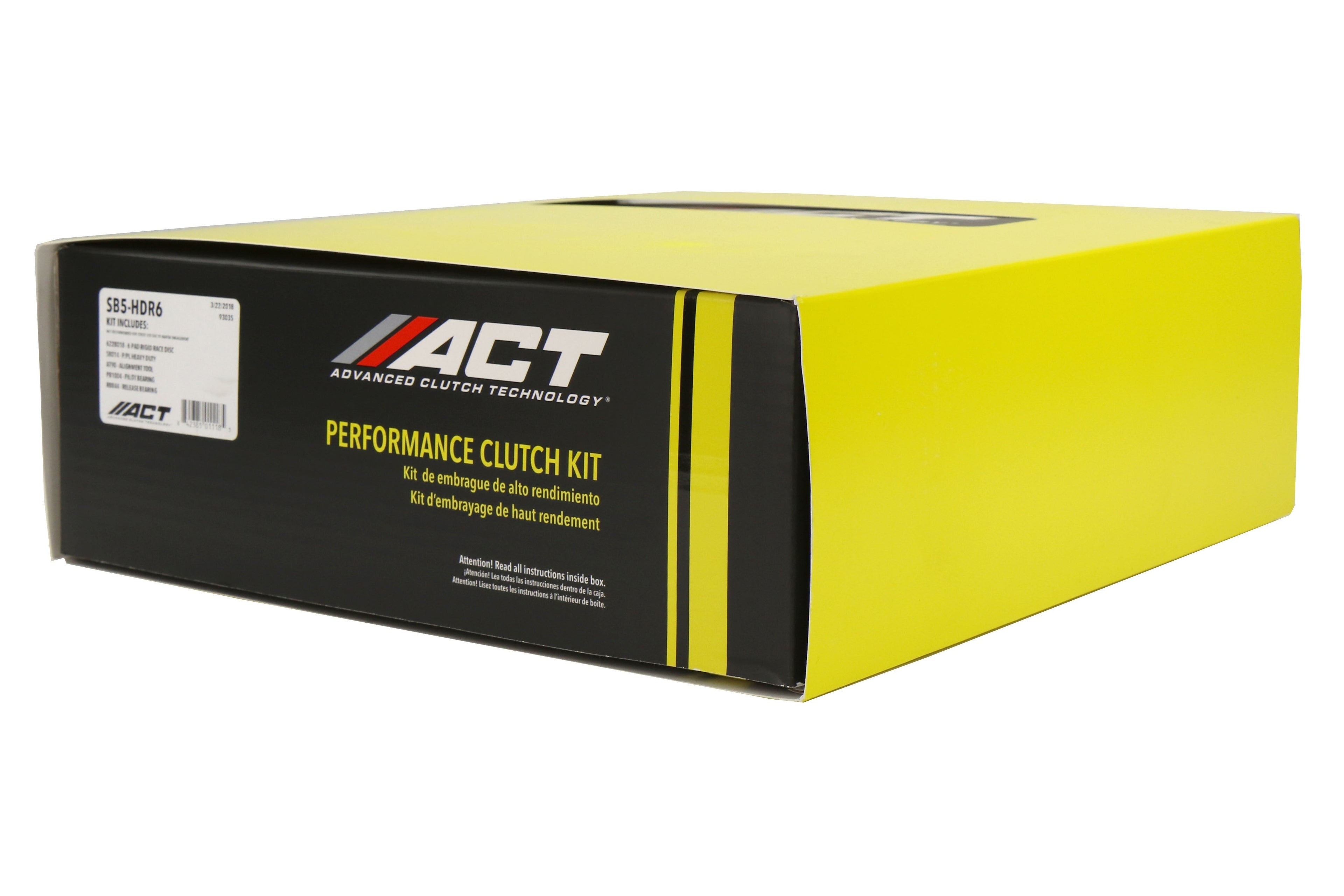 ACT Heavy Duty Race Rigid 6 Pad Clutch Kit - 2006-2017 Subaru WRX