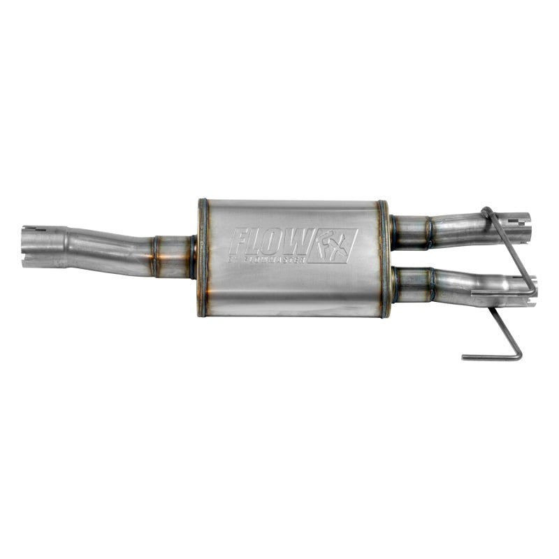 Flowmaster FlowFX Direct-Fit 3-Inch Center Inlet / Dual 2.25-Inch Outlets Muffler - 717835