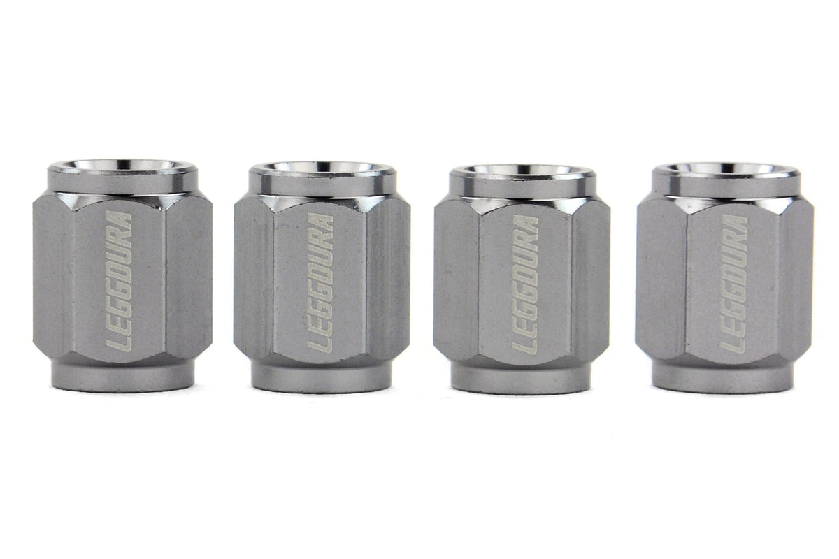 Project Kics Leggdura Racing Gunmetal Valve Cap - Universal