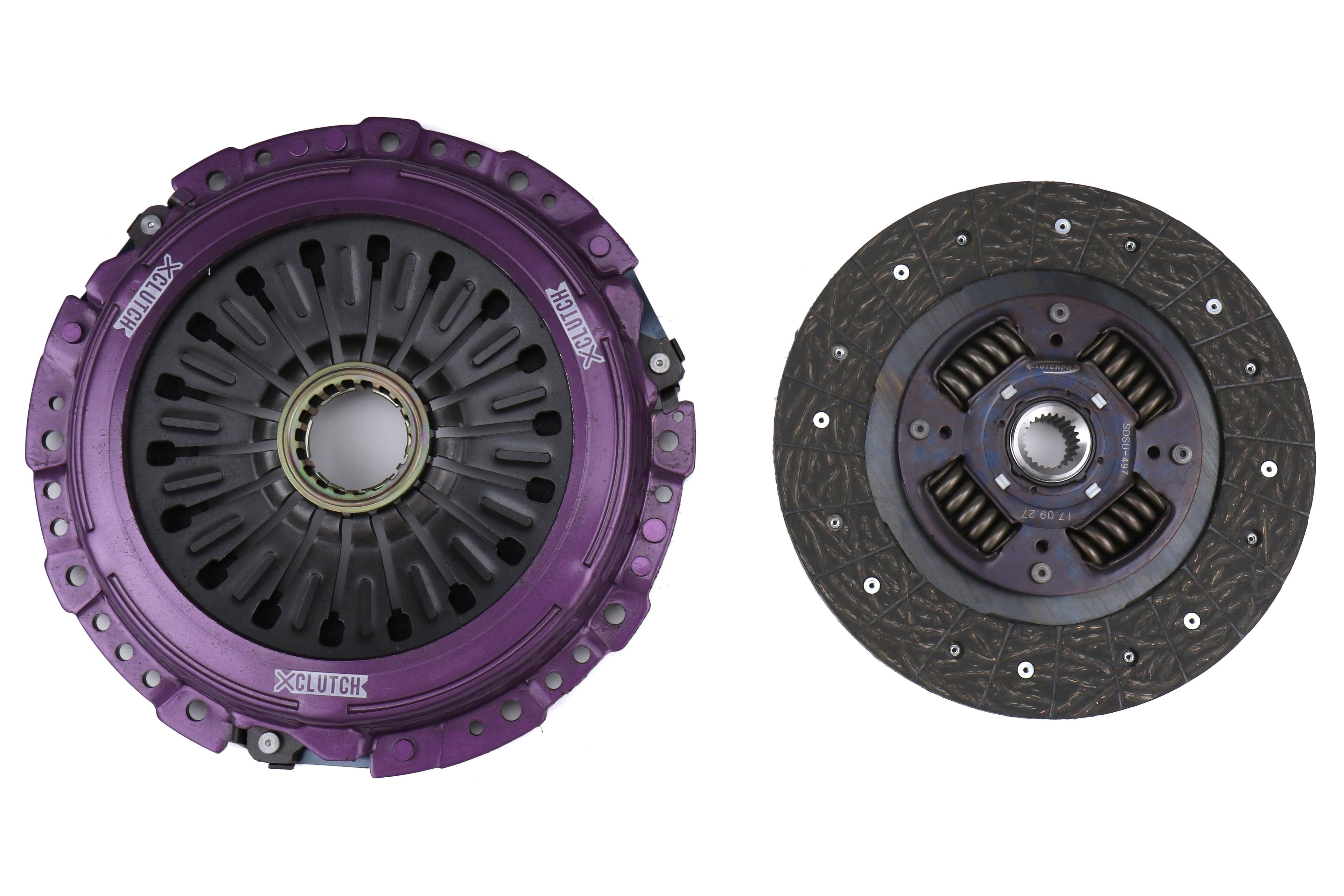 XClutch Sprung Organic Stage 1 Clutch Kit - 2004-2021 Subaru STI