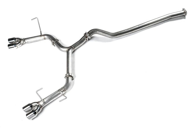 ETS Cat-Back Exhaust System No Muffler Non-Resonated Polished Tips - 2022-2024 Subaru WRX
