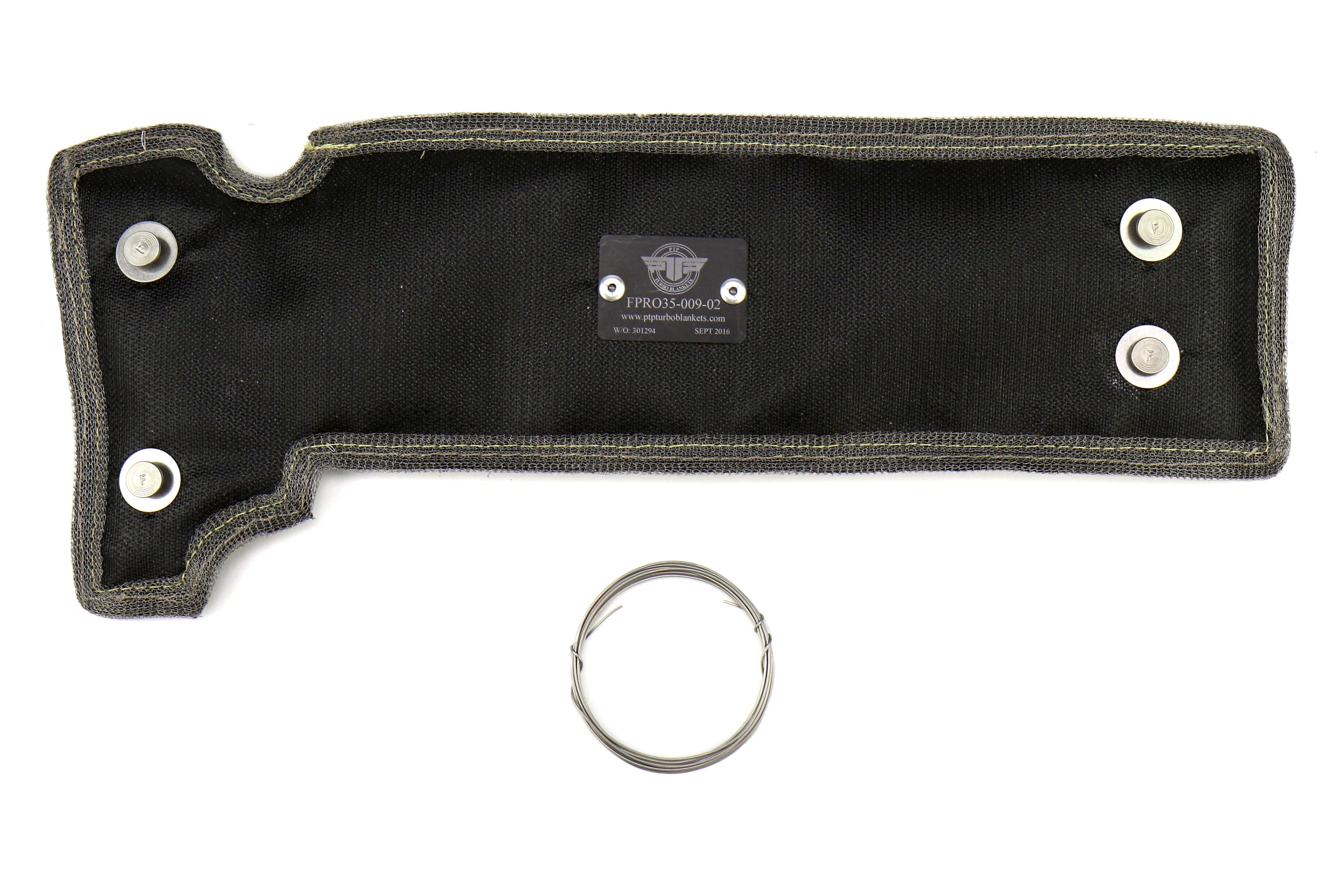 PTP Turbo Blankets Turbo Blanket Black - Subaru Models (inc. 2002-2014 WRX / 2004-2021 STI)