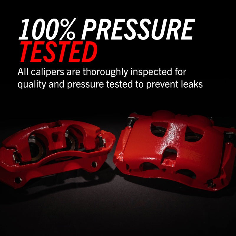 Power Stop Red Calipers w/Brackets - Rear - 2005 Subaru Legacy