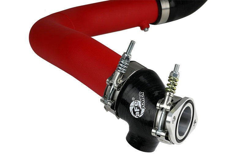 aFe BladeRunner 2.5in Aluminum Hot Side Charge Pipe 15-20 Subaru WRX 2.0T - Red