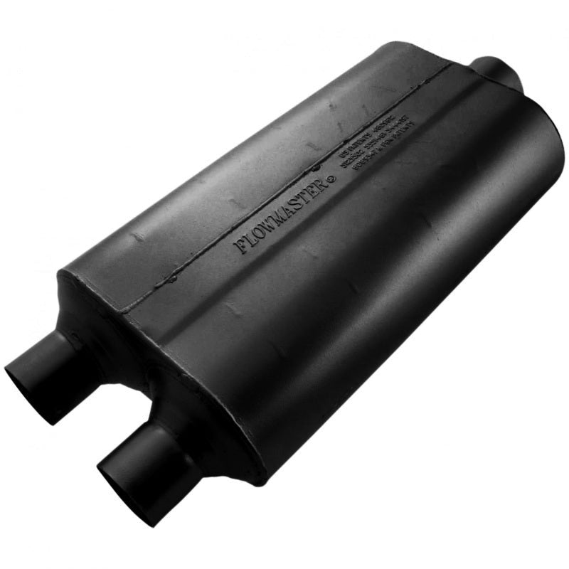 Flowmaster Super 50 Series Dual 2.25-Inch Inlets / 3-Inch Center Outlet Muffler - 524553